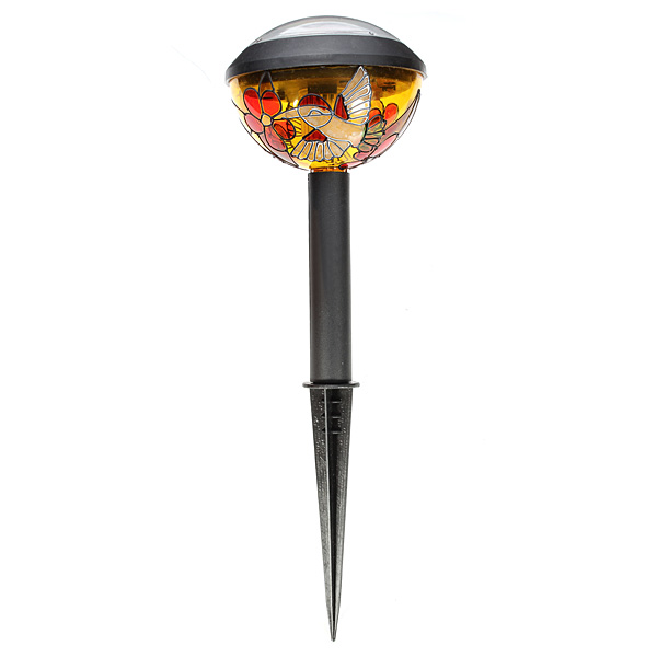 big promotion waterproof painted sculptures solar power led stick lamp lawn path garden outdoor garden lighting