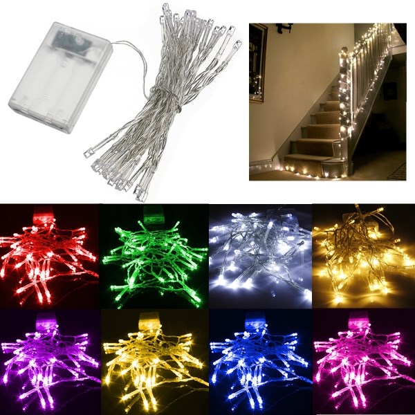 colorful 4m 40 led battery power operated xmas wedding party string fairy light strip decoration lamp colorful 4m 40 led battery power operated xmas wedding party string fairy light strip decoration lamp