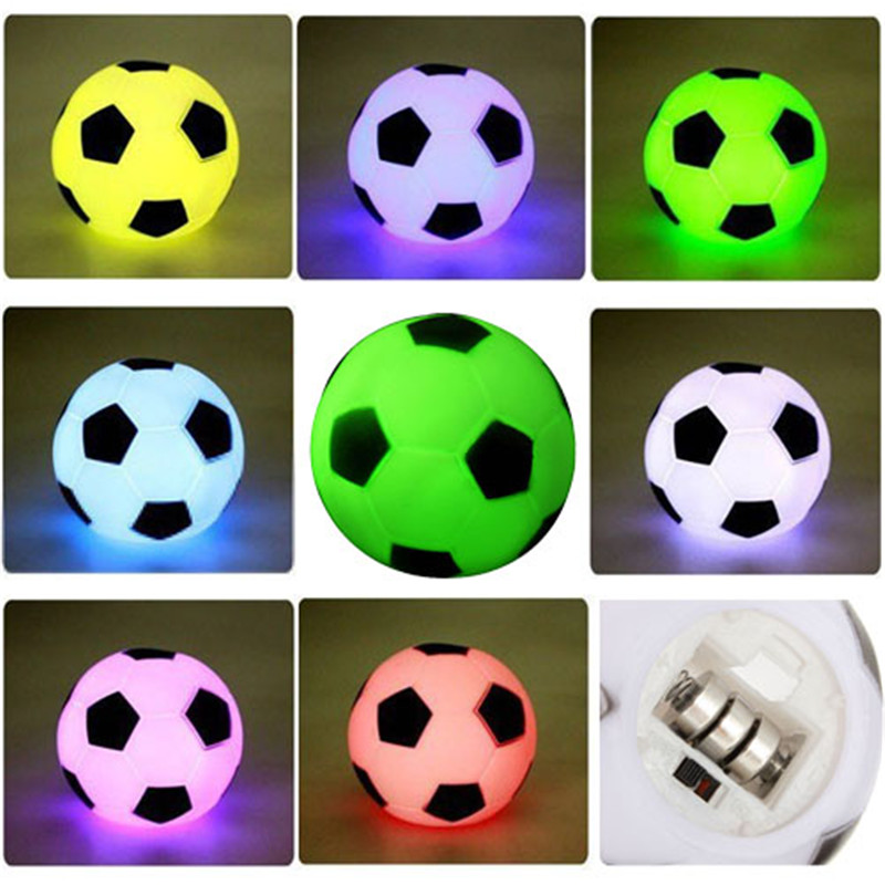 colors changing football led party night light decoration lamp home decor nightlight great gift for kids