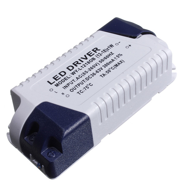 dc36-54v 18w 300ma led driver led strip light lamp power supply electronic lighting for transformer dc36-54v 18w 300ma led driver led strip light lamp power supply electronic lighting for transformer