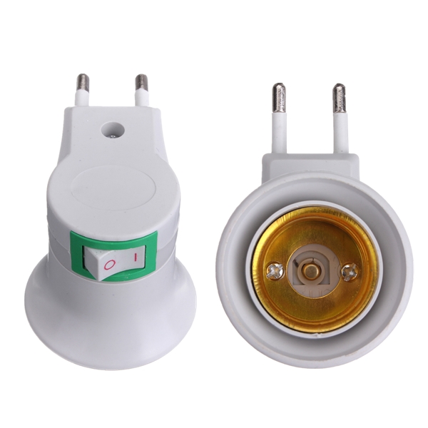 durable e27 led light male socket to eu type plug adapter converter for bulb lamp holder with on/off button durable e27 led light male socket to eu type plug adapter converter for bulb lamp holder with on/off button