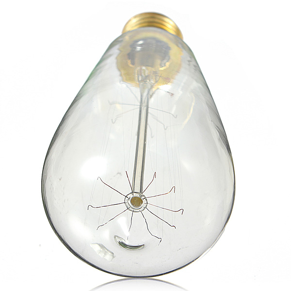 durable e27 st64 40w vintage antique incandescent filament light bulb lamp