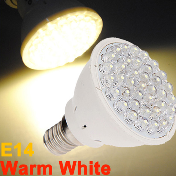 e14 38 led pure white warm white energy saving spotlight lights home bulb lamp 110v-240v