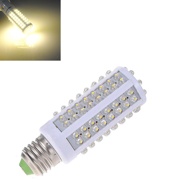 e27 108 led smd pure white warm white corn light spotlight lamp bulb 360 degree 220v