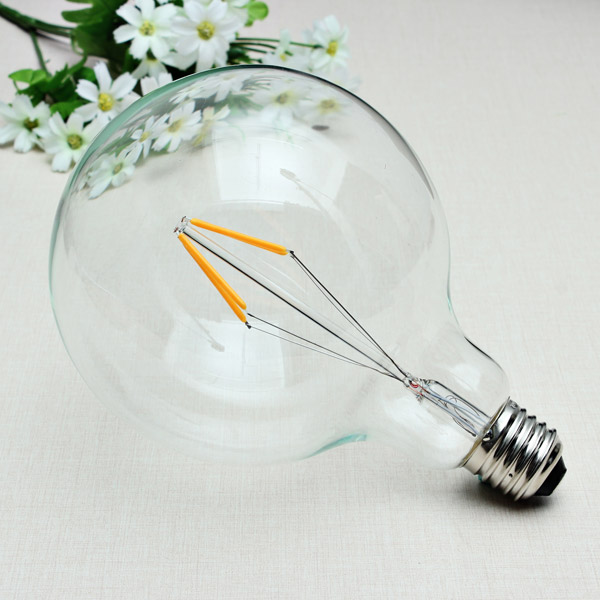 e27 175mm g125 4w retro filament edison lamp light bulb 220v e27 175mm g125 4w retro filament edison lamp light bulb 220v
