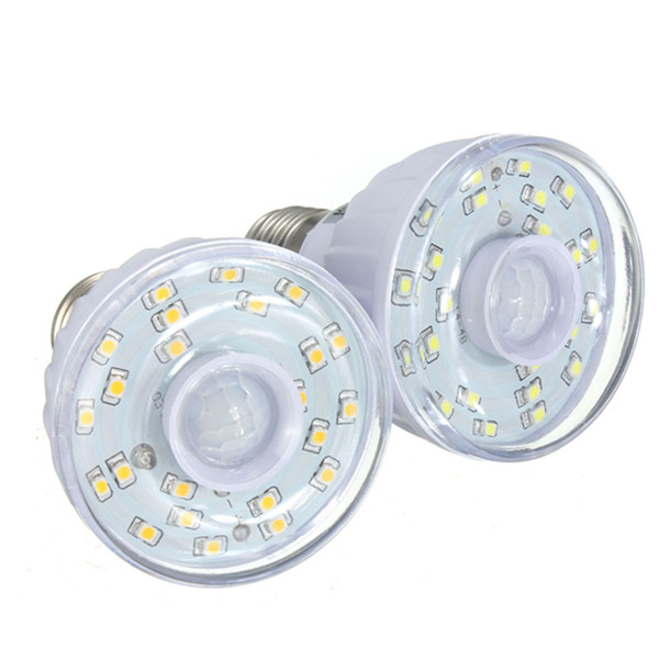e27 23 led smd pir infrared auto motion sensor detector pure white warm white spotlight light lamp bulb 220-240v