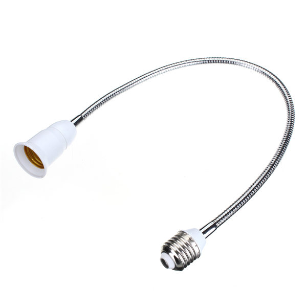e27 40cm length flexible extend extension led light bulb lamp base holder screw socket adapter converter e27 40cm length flexible extend extension led light bulb lamp base holder screw socket adapter converter