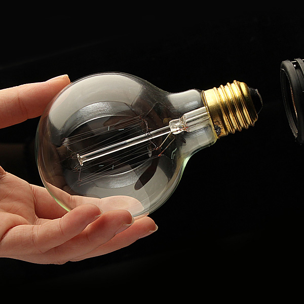 e27 40w g80 incandescent vintage antique filament lights home decoration pendant bulb lamp 220v