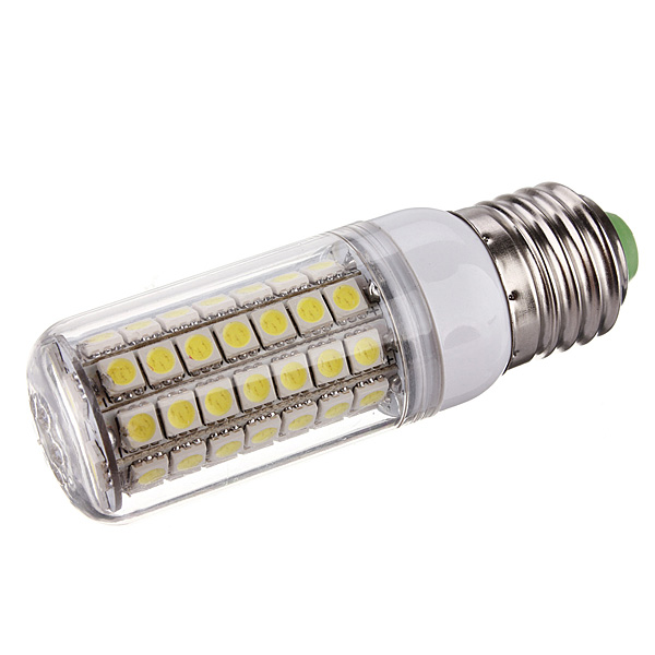 e27 5.5w 69 led 5050 smd pure white warm white energy saving corn lights bulb lamp 110v