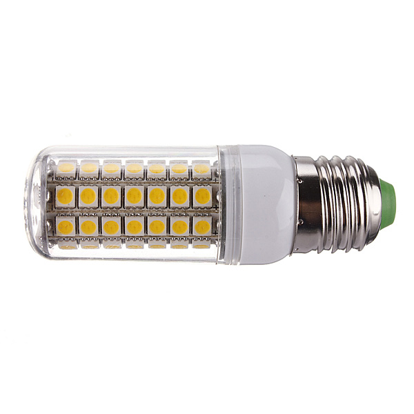 e27 5.5w 69 led 5050 smd pure white warm white energy saving corn lights bulb lamp 110v