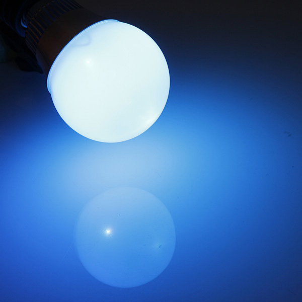 e27 5w 10w rgb led color changing spotlight lights lamp bulb 85-265v with 24key remote control
