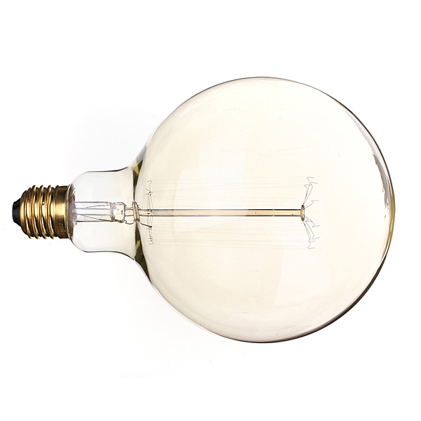 e27 60w g125 vintage antique incandescent glass light home decoration lamp bulb 110v/220v