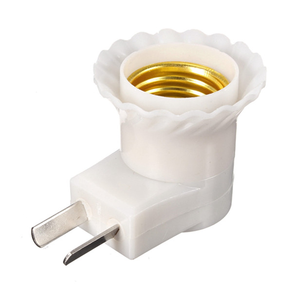 e27 base to ac power 110v 220v led light lamp bulb holder socket adapter converter us/au plug on off switch