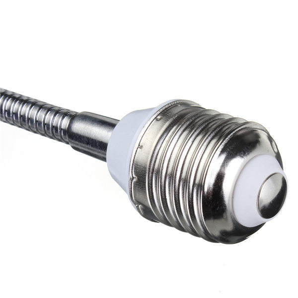 e27 to e27 20cm length flexible extend extension led light bulb lamp holder screw socket adapter connecter converter