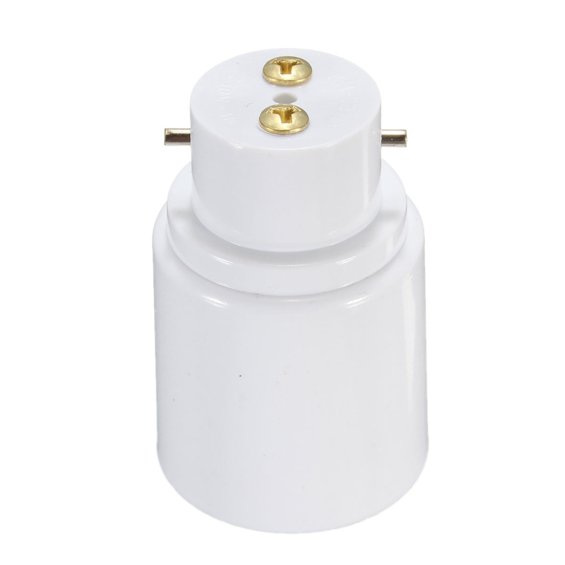 excellent quality bayonet bc b22 to edison screw es e27 light bulb adaptor lamp holder converter new