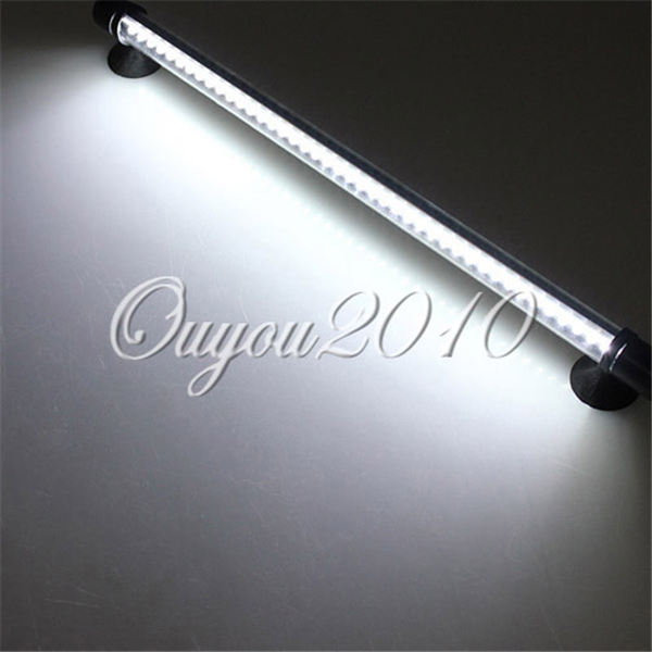 fish tank aquarium 42 led light blue white 40cm bar submersible waterproof clip lamp lighting deoration 100-240v