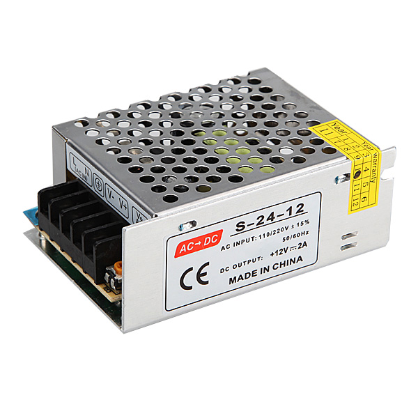 for dc12v 2a 24w regulated switching power supply swich driver voltage transformer for led strip light display 220v
