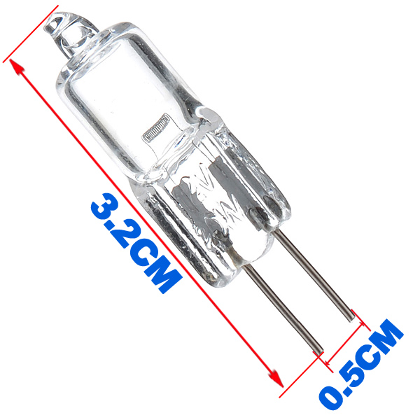 g4 20w halogen lights warm white small landscape lighting lamp bulb dc12v