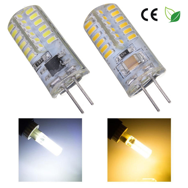 g4 48 led 3014 smd pure white warm white cabinet spotlight corn lights home lamp bulb 220v