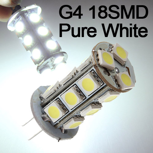 g4 5050 smd 18 led warm white pure white car auto rv marine lights home bulb lamp dc12v g4 5050 smd 18 led warm white pure white car auto rv marine lights home bulb lamp dc12v