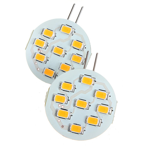 g4 9 led 5630 smd car auto boat cabinet home spotlight warm white pure white lights bulb lamp dc12v