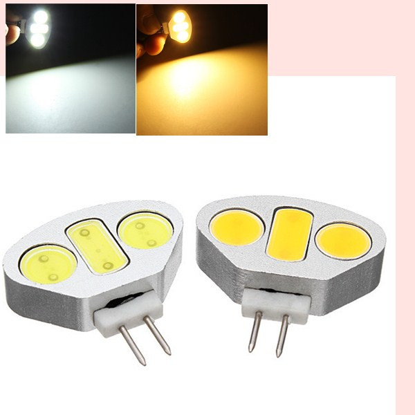 g4 cob 4.5w led crystal chandelier for dc 12v 450lm 3 led white/warm white lamps pendant light