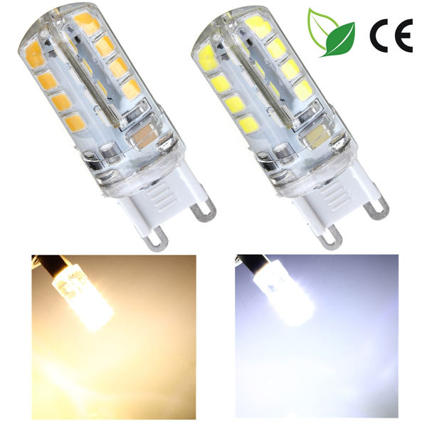 g9 32 led 2835 smd crystal corn light spotlight lamp bulb cool white warm white 220v