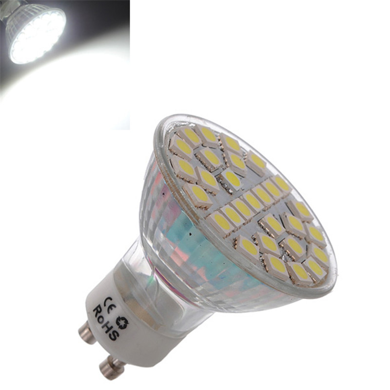 gu10 5w 29 led 5050 smd spotlight down spot lights lamp bulb 220v pure white