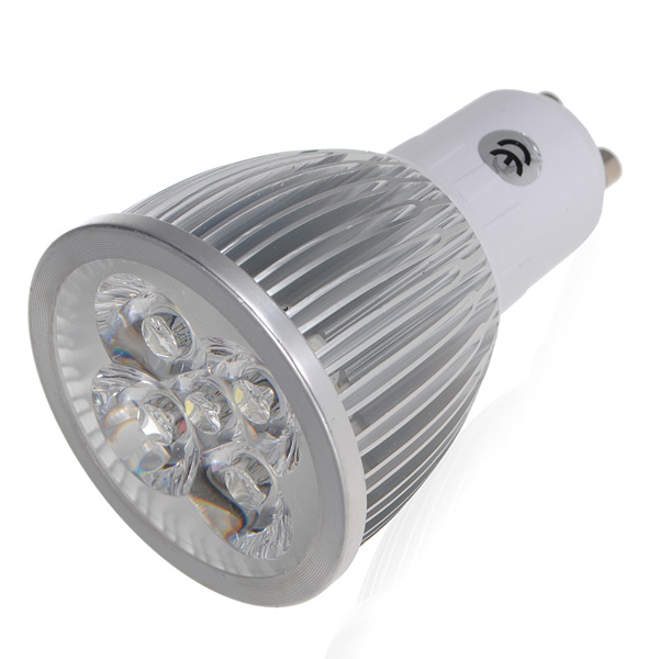 gu10 5w 5 led high power spotlight pure white warm white spot lights lamp bulbs 220v
