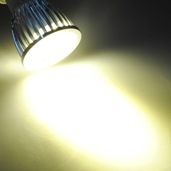 gu10 5w 5 led high power spotlight pure white warm white spot lights lamp bulbs 220v