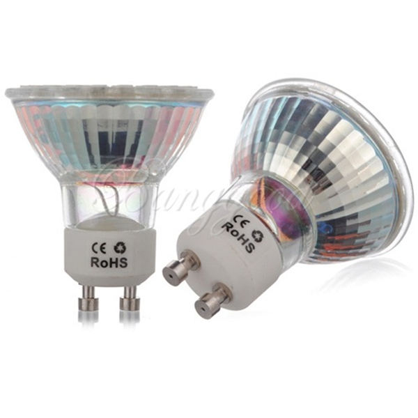 gu10 60 smd 3528 1210 led pure white warm white spotlight spot lights lamp bulb 110v
