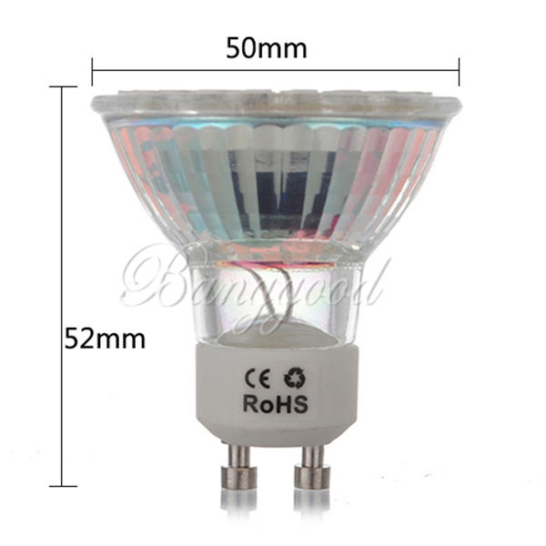 gu10 60 smd 3528 1210 led pure white warm white spotlight spot lights lamp bulb 110v