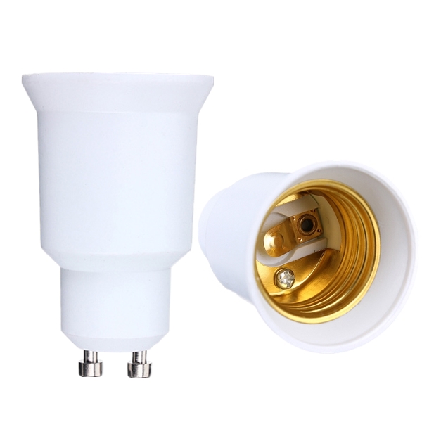 gu10 to e27 led cfl light lamp bulb converter holder adapter extend socket screw base