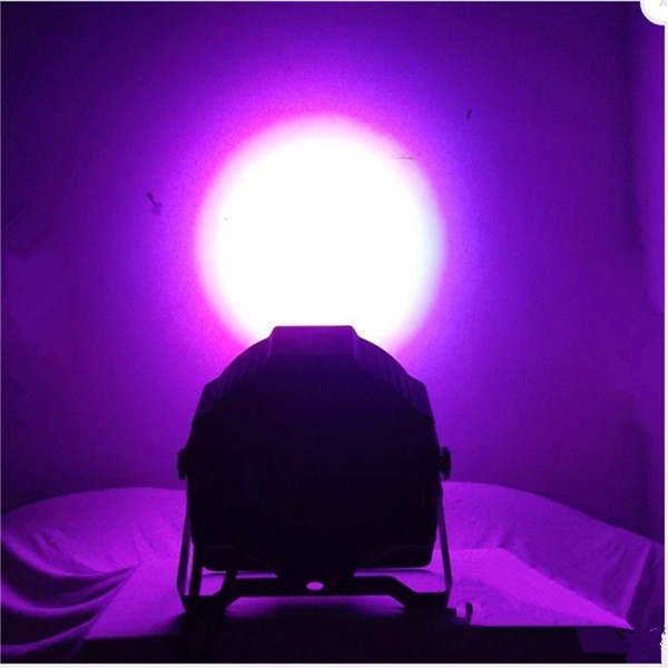 high promation 18w led stage light high power rgb par light with dmx512 master slave led flat dj equipments controller