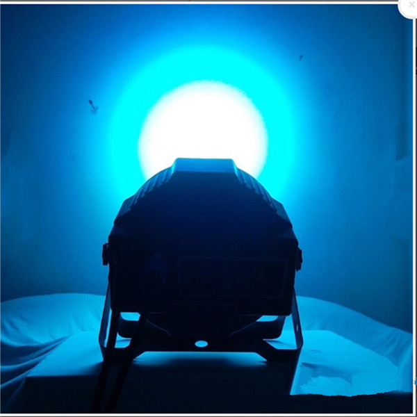 high promation 18w led stage light high power rgb par light with dmx512 master slave led flat dj equipments controller