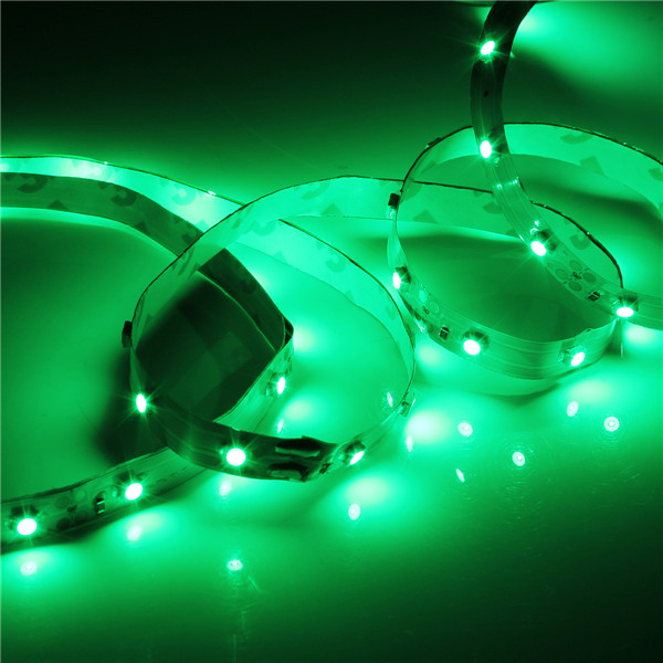 high qualit 1m 60 led 3528 smd non-waterproof/waterproof flexible strip tape light lamp home decor 12v white/red/green/blue/rgb