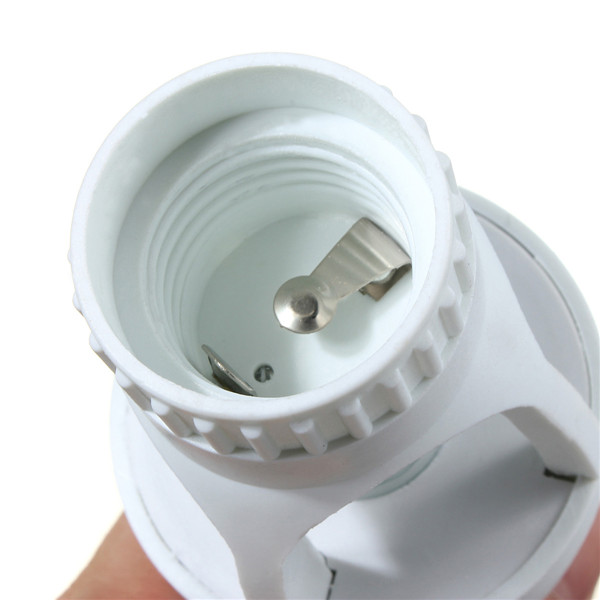 infrared pir motion sensor 360 degree led e27 base lamp bulb switch holder converter adaptor ac 220v
