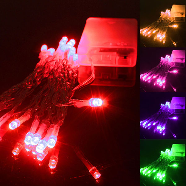 mini 2m 20 led colorful aa battery operated christmas wedding party holiday fairy string light strip decor lamp