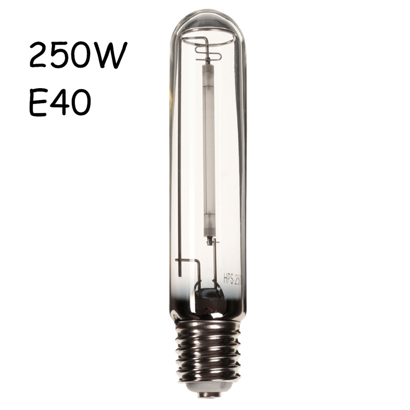 modern design e40 250w/400w/600w/1000w hps lamp white light high pressure sodium flower bulb plant grow light for ballast