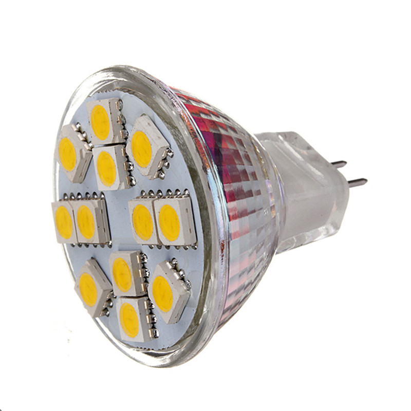 mr11 12 smd 5050 led lights warm white pure white energy saving spotlights spot bulb lamp ac/dc 12v