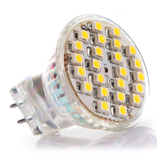 mr11 24 smd 3528 1210 led lights warm white energy saving spotlights home bulb lamp dc12v