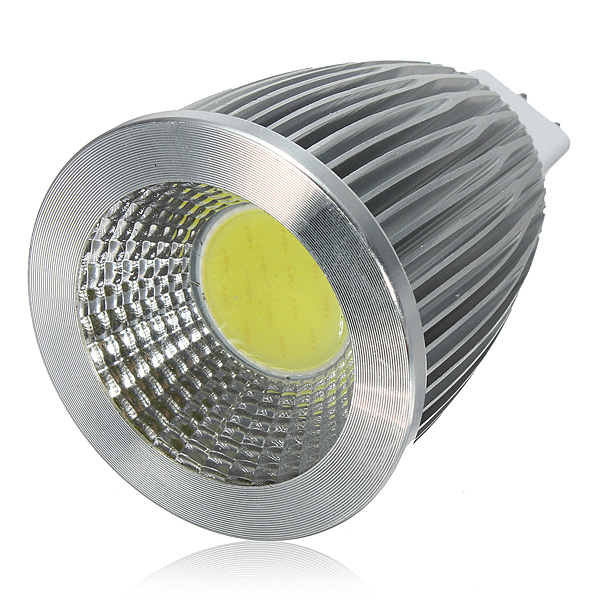 mr16 7w non dimmable led cob spotlight spot down light lamp bulb pure white warm white dc/ac12v