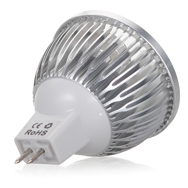 mr16 gu5.3 4 led cold white energy saving spotlight down light lamp bulb 360lm dc12v
