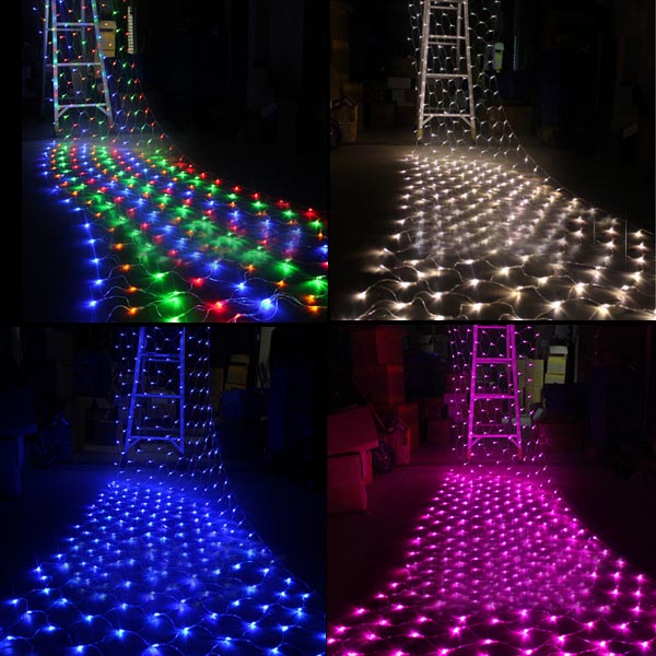 multicolor 1.5m x 1.5m 100 led net string fairy light xmas christmas wedding party holiday outdoor decoration lamp 110v multicolor 1.5m x 1.5m 100 led net string fairy light xmas christmas wedding party holiday outdoor decoration lamp 110v