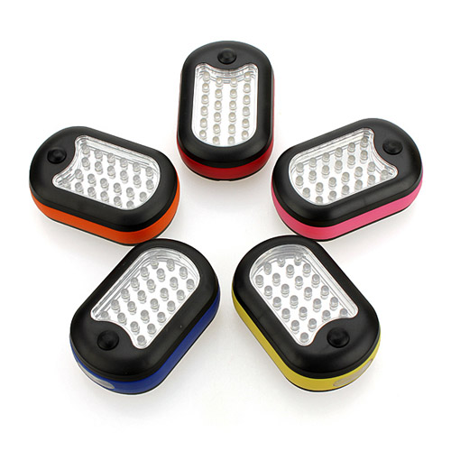 new 27 led hook light magnetic flashlight perfect torch work lamp with magnet and 2 light modes camping outdoor sport