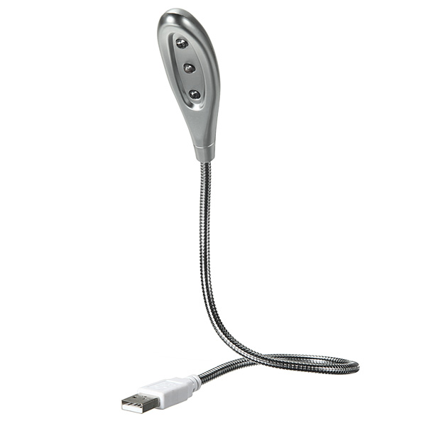 new 3 led usb snake flexible portable night light lamp for notebook pc laptop