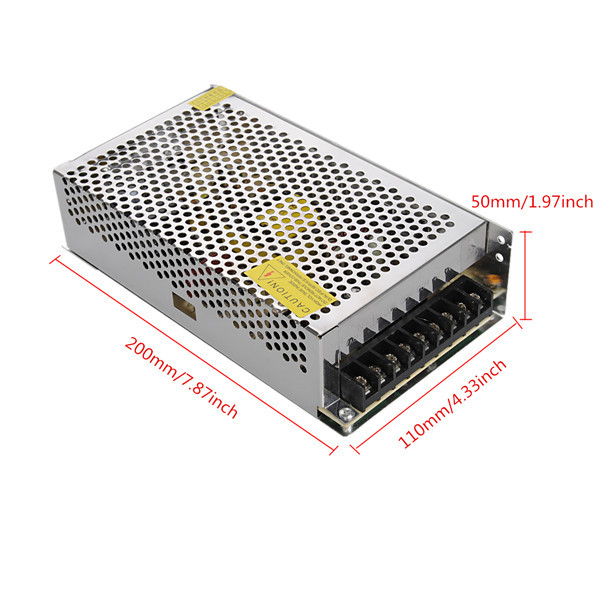 new 5v 40a 200w voltage transformer switch power supply switching driver adapter for led strip light display billboard 170-250v