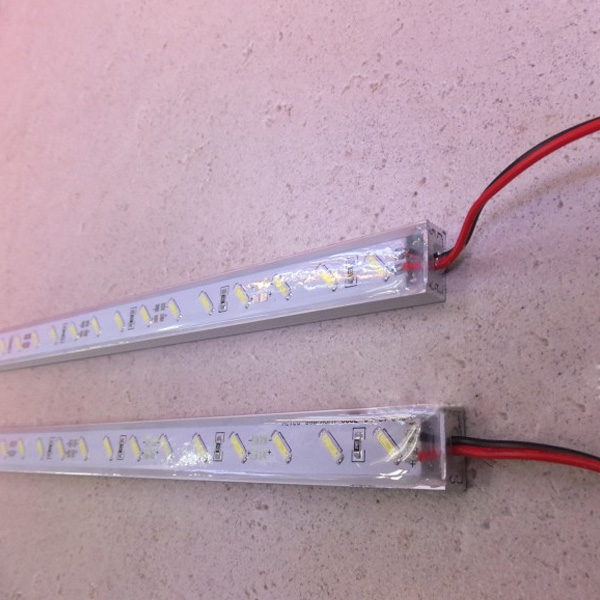 new arrival 50cm ip68 9w smd7020 36led white led rigid strip swim pool/camping & outdoor/garden & exterior lighting for dc 12v