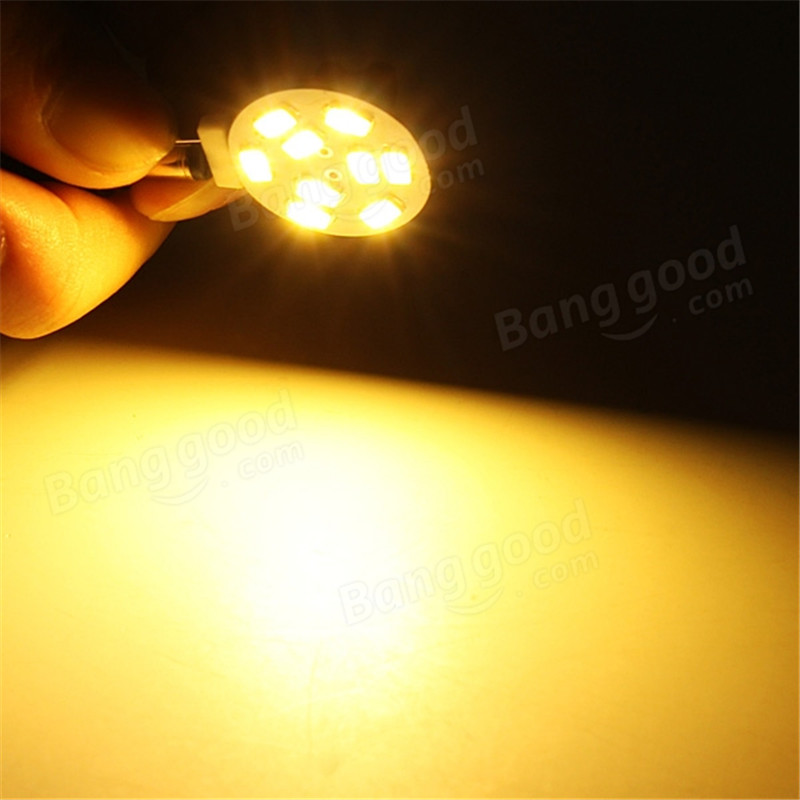 new arrival g4 2w white/warm white 9 smd 5730 led light lamp bulb 12v