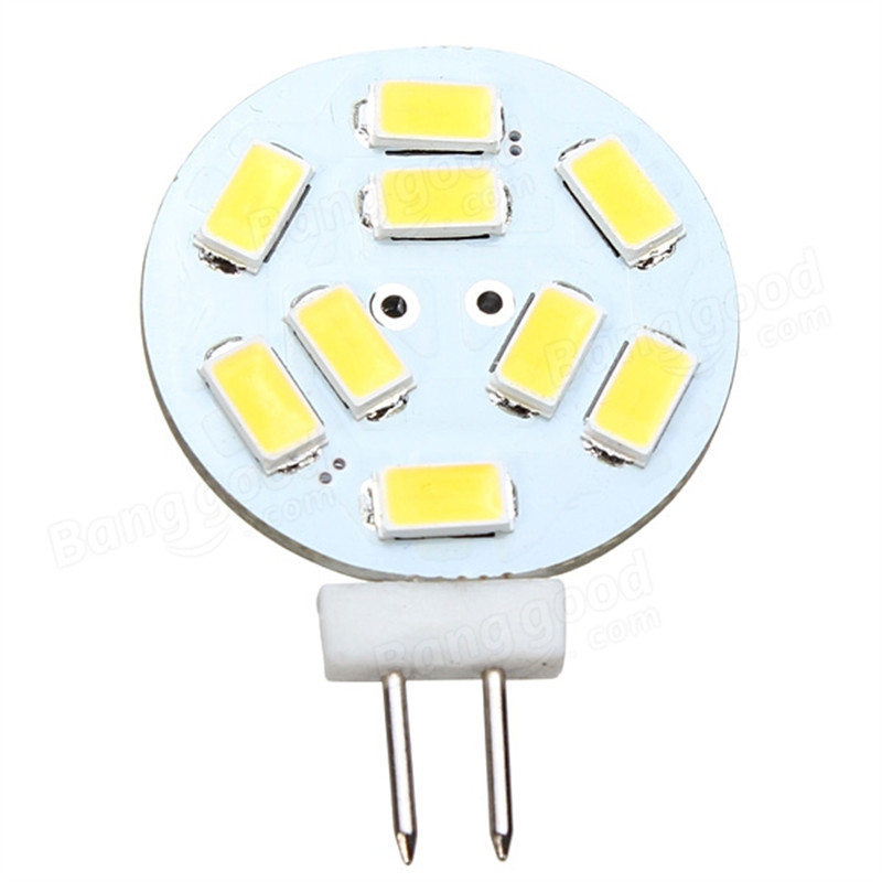 new arrival g4 2w white/warm white 9 smd 5730 led light lamp bulb 12v